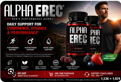 AlphaErec daily support for confidence, stamina and performance
